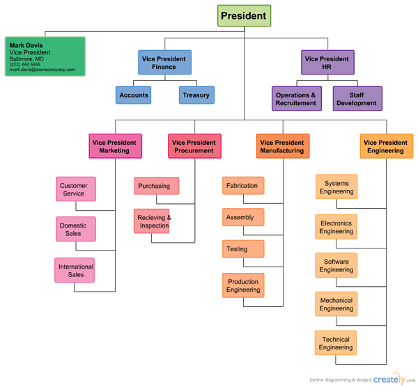 Organizational Chart Template